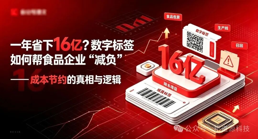 一年省下16亿？数字标签如何帮食品企业“减负”——成本节约的真相与逻辑